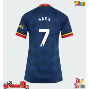 Arsenal Bukayo Saka #7 Replica Away Stadium Shirt for Women 2026-27 Short Sleeve